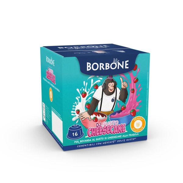 BORBONE "DJ GUSTO CHEESECAKE" Capsules