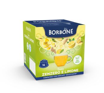 BORBONE Ginger And Lemon Herbal Tea Capsules